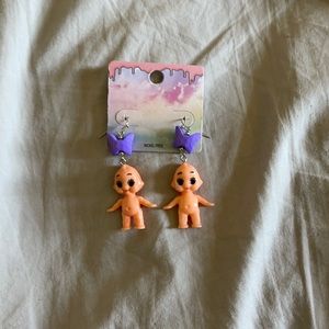 Baby earrings.